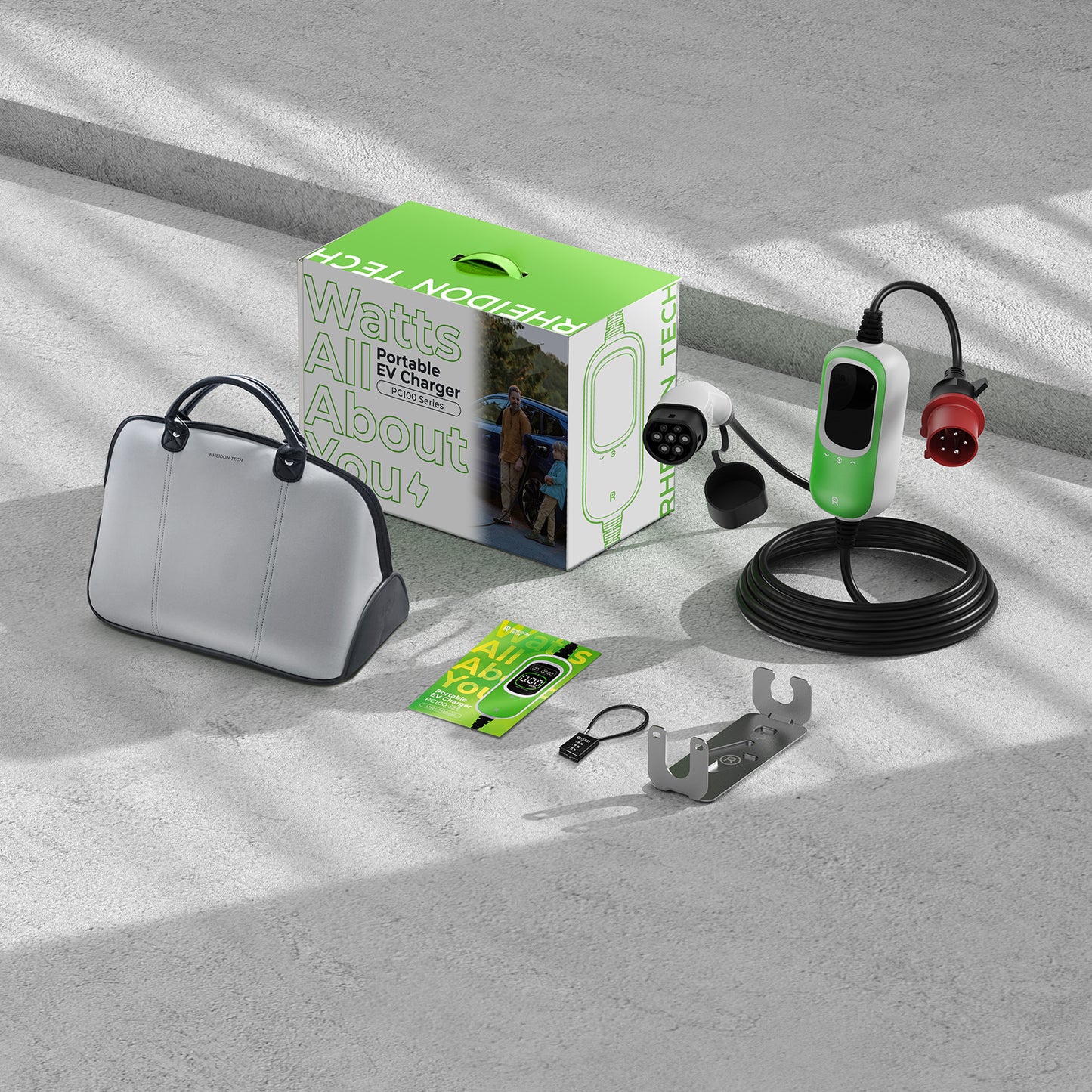 Rheidon Prijenosni 11kW EV punjač